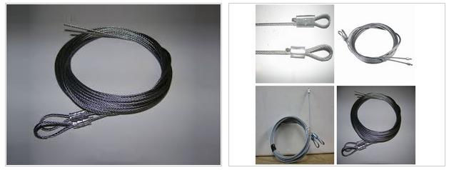 Extension Lift Cable for 8’ High Doors